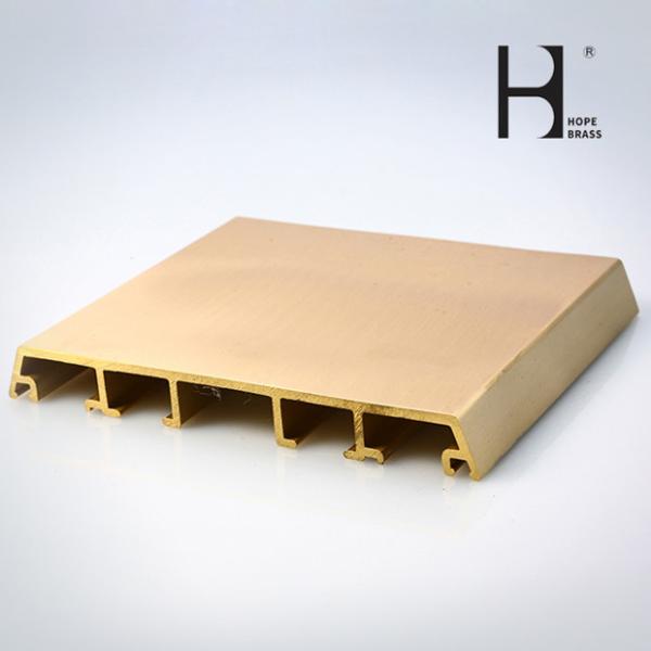 Buy cheap Fadeless Brass Door Frame , HPB58-3 Brass Casement Window Hardware from wholesalers