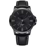 ROHS Leather Strap Watches 20mm 3atm Water Resistant Quartz