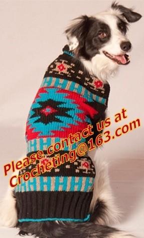 Buy cheap Hand crochet, dog sweaters, crochet Pet Sweater, knit dog sweaters, Dog snowflake pattern from wholesalers