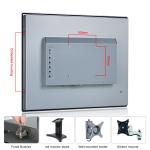 VESA Mounting 17'' Industrial Touch Screen Display Monitor 1280 X 1024 10point