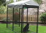 Professional Grade Modular Dog Kennels , Outside Dog Kennels For Large Dogs