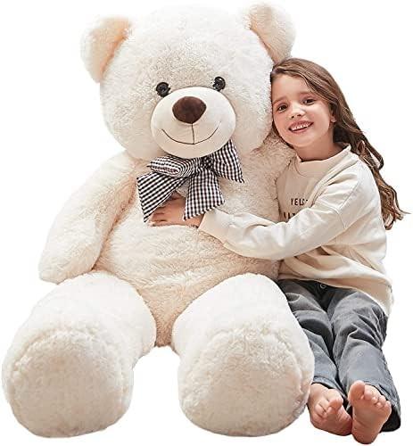 Buy cheap Misscindy Giant Teddy Bear Plush Stuffed Animals for Girlfriend or Kids 47 inch, (White) from wholesalers