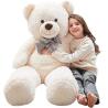 Buy cheap Misscindy Giant Teddy Bear Plush Stuffed Animals for Girlfriend or Kids 47 inch, (White) from wholesalers