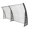 Buy cheap Waterproof Outdoor Polycarbonate Awning Silver Bracket Strong Impact Resistance from wholesalers