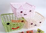 Lace Doily Bowl Basket Handicraft Wastepaper Wedding Gift Candy Basket