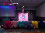 7680HZ 500x500mm IRA Series Indoor Rental LED Display with Module Resolution