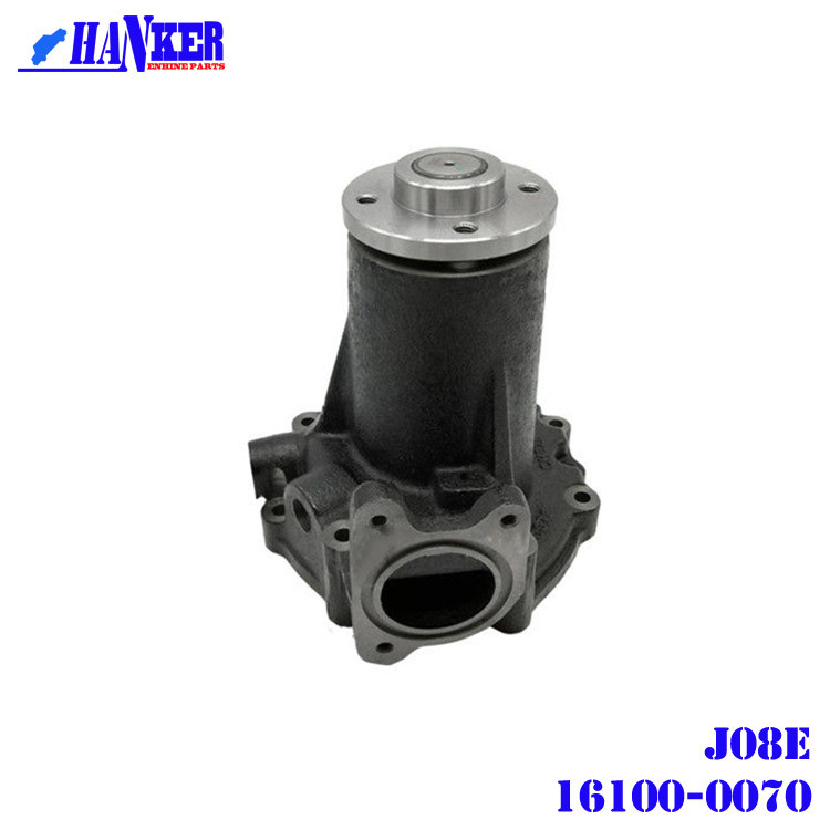 Excavator Engine Diesel Parts 16100-0070 For J08E Hino Water Pump