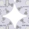 Buy cheap SMD 3030 LED Printed Circuit Board OEM HASLENIG OSP Surface Finishing from wholesalers