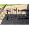 Buy cheap 1.8m Tall Tubular Steel Gate , Fadeless 4 Rail Fencing from wholesalers