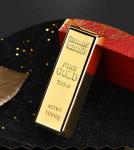 128GB Gold Bar Metal USB Flash Drive 2.0 8MB/S Full Memory OEM ODM