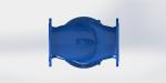 Water Swing Flex Check Valve With PN16 Pressure Rating And ISO Certificate