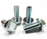 M8 Carbon Steel Din921 Hexagon Head Hex Flange Bolts