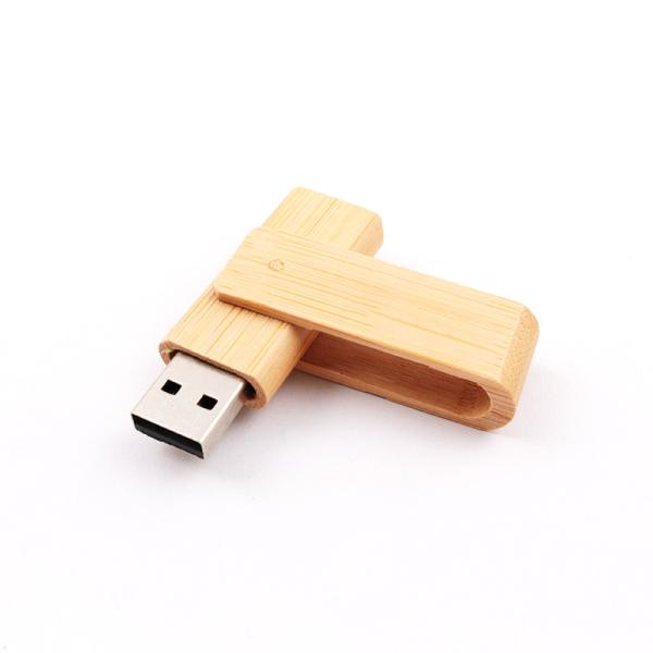 Buy cheap 256GB 512GB 1TB Bamboo USB Flash Drive Swivel Shapes Twist 360 Degree 3.0 Fast Speed from wholesalers