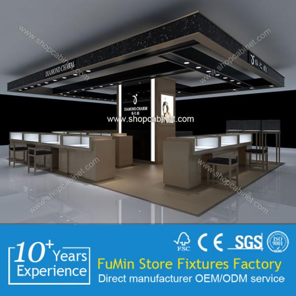 Buy cheap Customization jewellery shop furniture in high quality used jewelry showcases desig from wholesalers