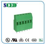 Buy cheap Euro Type Screw Connection Terminal Block 300V 10A PA66 Brass Terminal from wholesalers