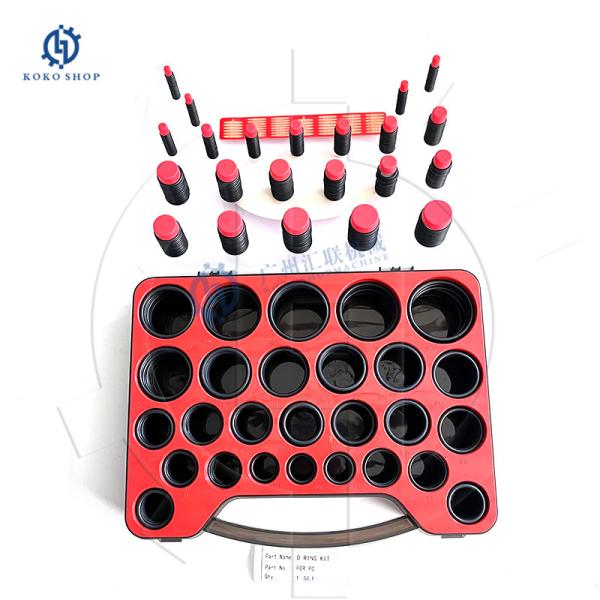 PC Excavator Rubber Oring Kit Portable O-Ring Box For KOMATSU Excavator Spare