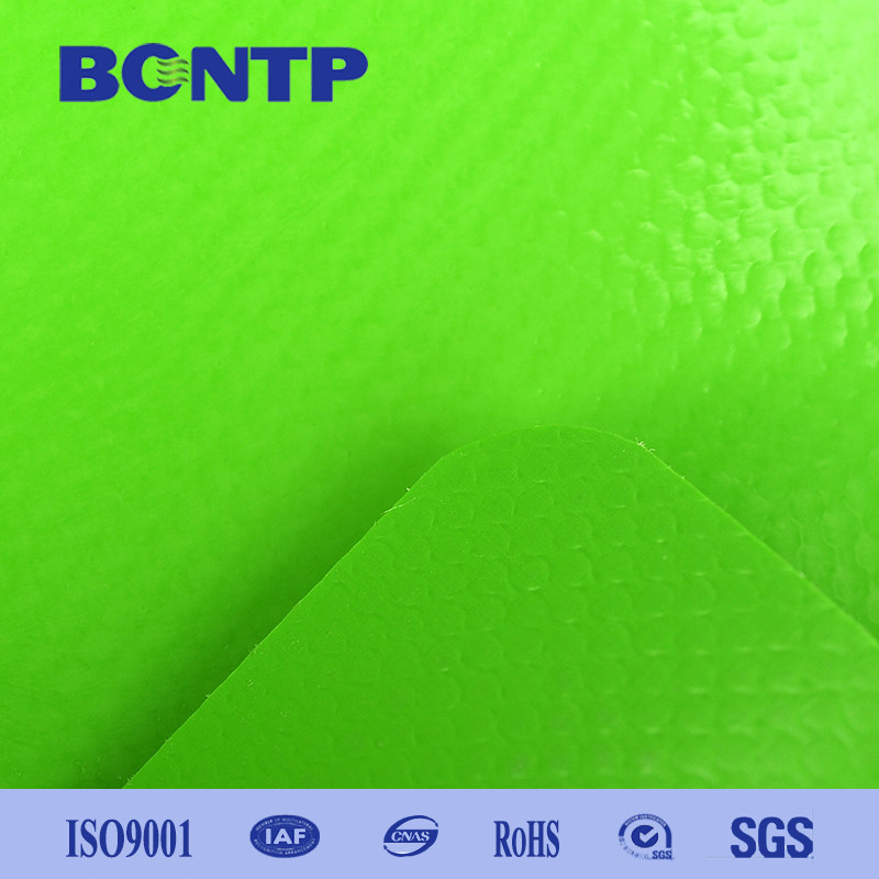 Fireproof PVC Coated Woven Fabric Polyester 0.6MM For Inflatable Products