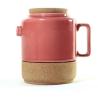 Buy cheap 7pcs Dia80mm Natural Cork Coasters Base Ceramic Teapot Mug Toxicless from wholesalers