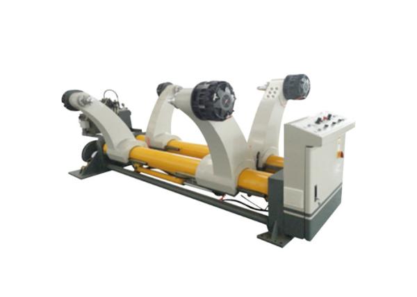 Buy cheap Shaftless Box Manufacturing Equipment , Hydraulic Mill Roll Stand For Roll Paper from wholesalers