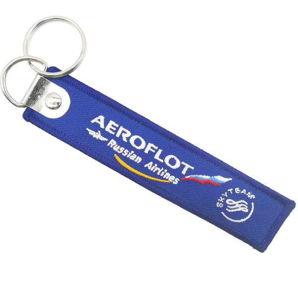 Buy cheap Military Grade Fabric Custom Aviation Keychain Metal Clip 13cm Portable Accessory For Aviation Fans from wholesalers