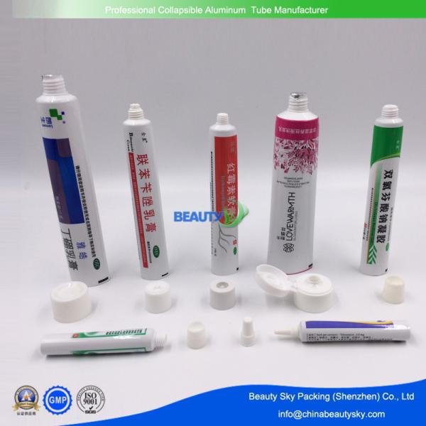 Buy cheap Dia.13.5--60mm Printed Aluminum Plastic Laminated Tubes toothpast packaging tube from wholesalers