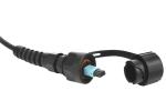 Waterproof ODVA SM MM MPO MTP Cable 8F 12F 24F MPO Fiber Optic Cable Assemblies