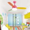 Buy cheap 42 inch led Ceiling fan lamp light with Remote Control 18w Kids room cooling fans Light(WH-CLL-17) from wholesalers