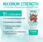 YOULEVHONG Hypoallergenic Tattoo Pain Numbing Cream For Tattooing