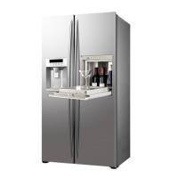 Buy cheap 550L Stainless Steel Saving-energy Double Doors Side By Side Refrigerator With product