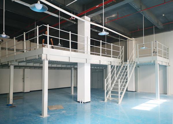 Buy cheap Long Span Heavy Duty Warehouse Mezzanine Floors With Steel Structure from wholesalers