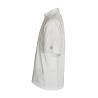 Buy cheap 240 GSM 100% Cotton Chef Uniform Half Sleeve Coat White Wrinkle Free Anti Stain from wholesalers