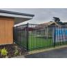 Buy cheap Modern Metal Steel Tubular Fencing Galvanized Picket Wrought Iron Panels from wholesalers