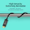 Buy cheap DisplayPort to HDMI Cable Uni-Directional 4k@60Hz Aluminum Shell Compatible for HDTV Monitor from wholesalers