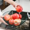 Buy cheap Iron Art Luxury Gold Line Metal Fruit Basket Ideal For Party Vegetable Container from wholesalers