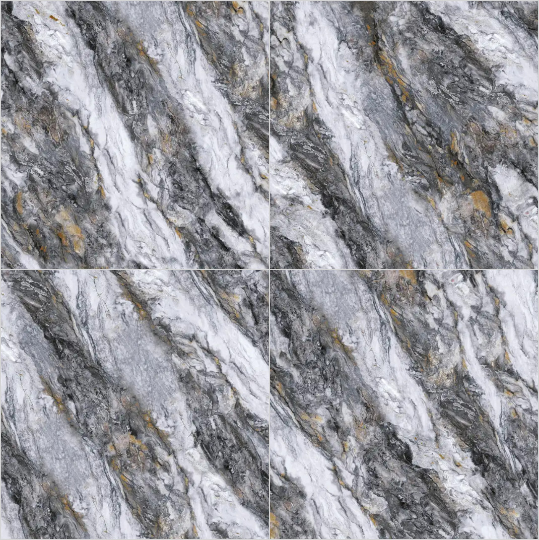 Wear - resistant and Stylish Polished Sintered Stone Slabs 1200x1200mm for Living Room Decoration