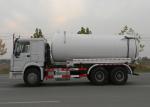 Transporting Sewage Septic Tank Cleaning Truck / Septic Pumping Truck 17CBM LHD