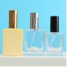 Buy cheap 30ml Empty Glass Perfume Oil Cosmetic Bottle Packaging Flat Shoulder Square from wholesalers