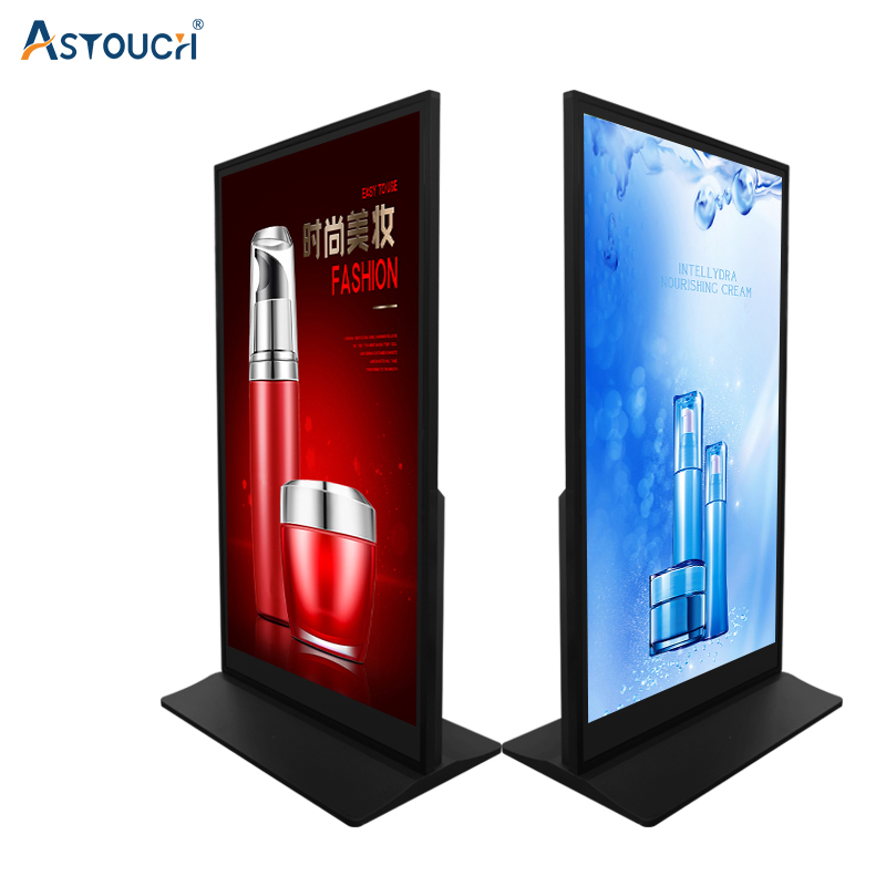 Android Commercial Digital Signage Displays 86 Inch Free Standing