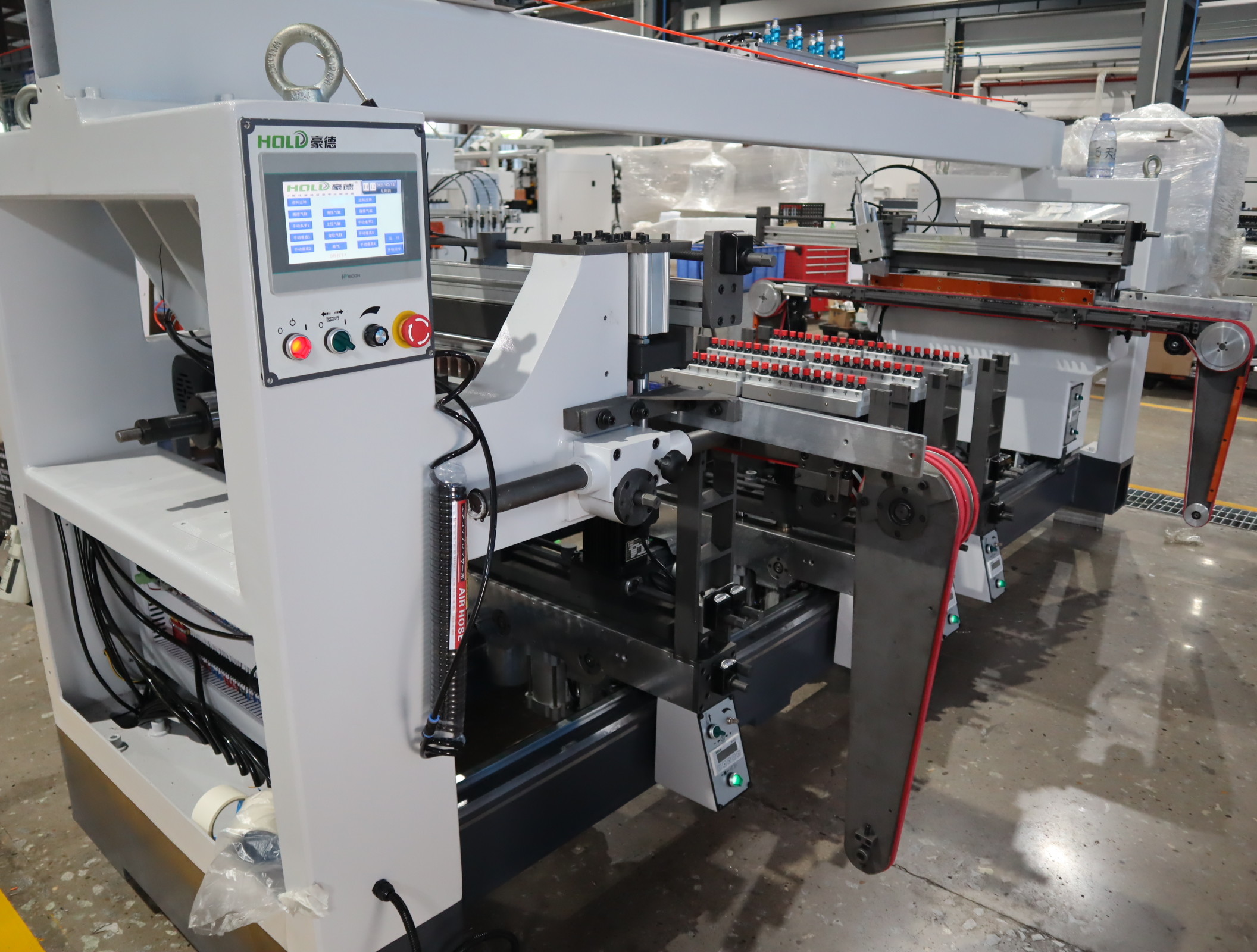 Multiple Head Type Horizontal Wood Drilling Machine Woodworking Boring Machine 70m Min