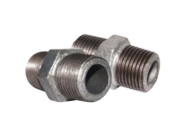 Long Short Galvanized Pipe Fitting Nipple Cast Iron Nipple Square DIN 2982 / 2999