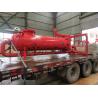 Buy cheap 180m3/H Oilfield MGS Poor Boy Degasser 800mm Main Body Diameter from wholesalers