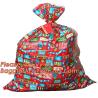 Buy cheap Set of 3 60"x72" Christmas Gift Bags Jumbo/Giant Bike Bag,LDPE christmas red sack plastic jumbo bike/bicycle gift bag from wholesalers