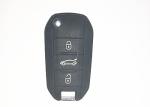 3 Button Car Remote Key Part Number 2013DJ0113 Citroen Car Key For Citroen C4