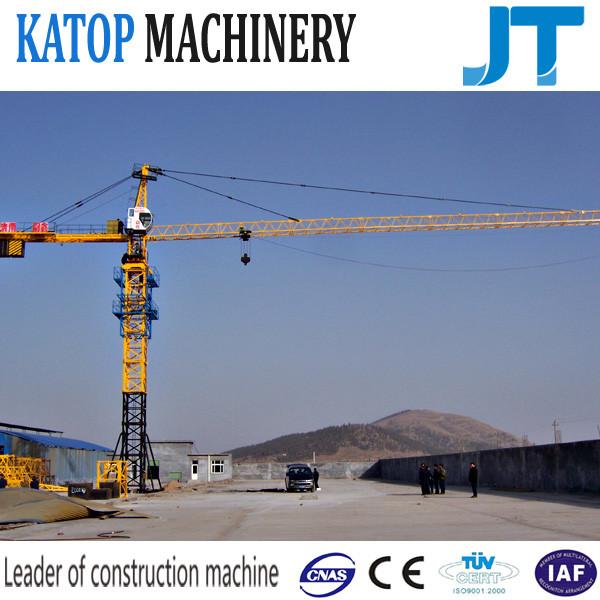 Buy cheap 56m boom 8t load tower crane QTZ80-5613 for globle market from wholesalers