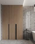 New Bathroom Single Sink Wooden Cabinet Bathroom Vanity Set With Sink Set