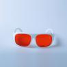 Buy cheap Polycarbonate uv laser protection glasses 266nm 355nm OD7 GHP 2 from wholesalers