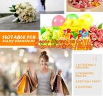 Promotion Gifts Logo Printed Paper Shopping Bag, Manufacture Wholesale Cheap Hot