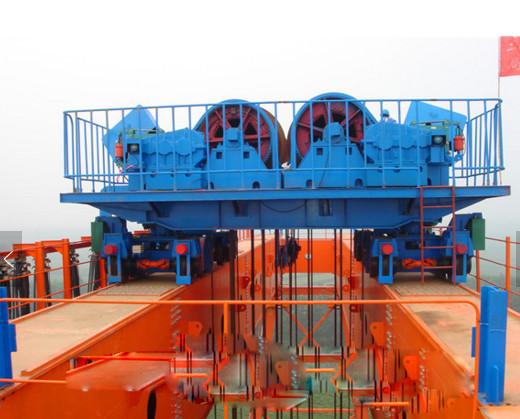 Buy cheap QD Model Electric Lifting Hoist Double Girder Open Winch Trolley For Bridge Crane 550T from wholesalers