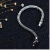 Buy cheap Retro Women Men 5mm Sterling Silver Wheat Chain Link Bracelet (B20180404081) from wholesalers