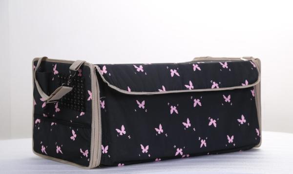 Buy cheap PU Leather Car Seat Travel Mattress , Car Rear Seat Mattress Butterfly Pattern 137 * 148cm from wholesalers